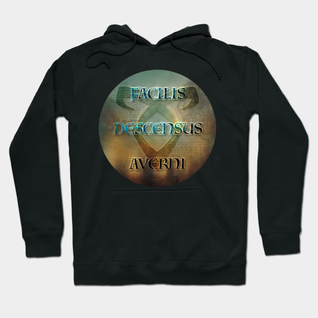 Shadowhunters Inspired: "The Descent into Hell is Easy" Hoodie by AjDreamCraft